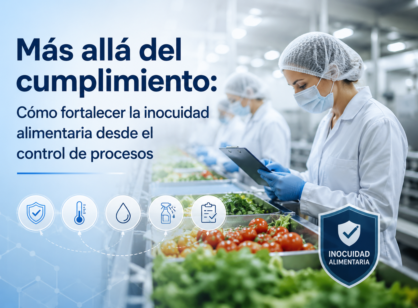 Inocuidad alimentaria desde el control de procesos